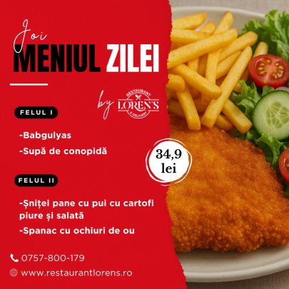 meniu zilei joi