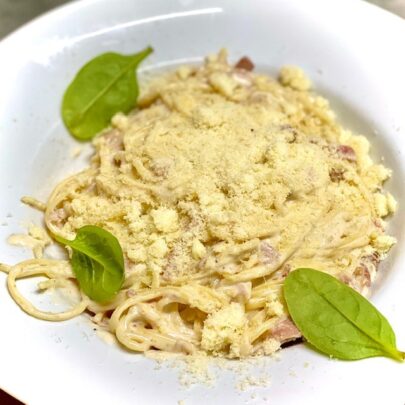 spaghete carbonara