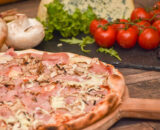 Pizza Prosciutto-Funghi